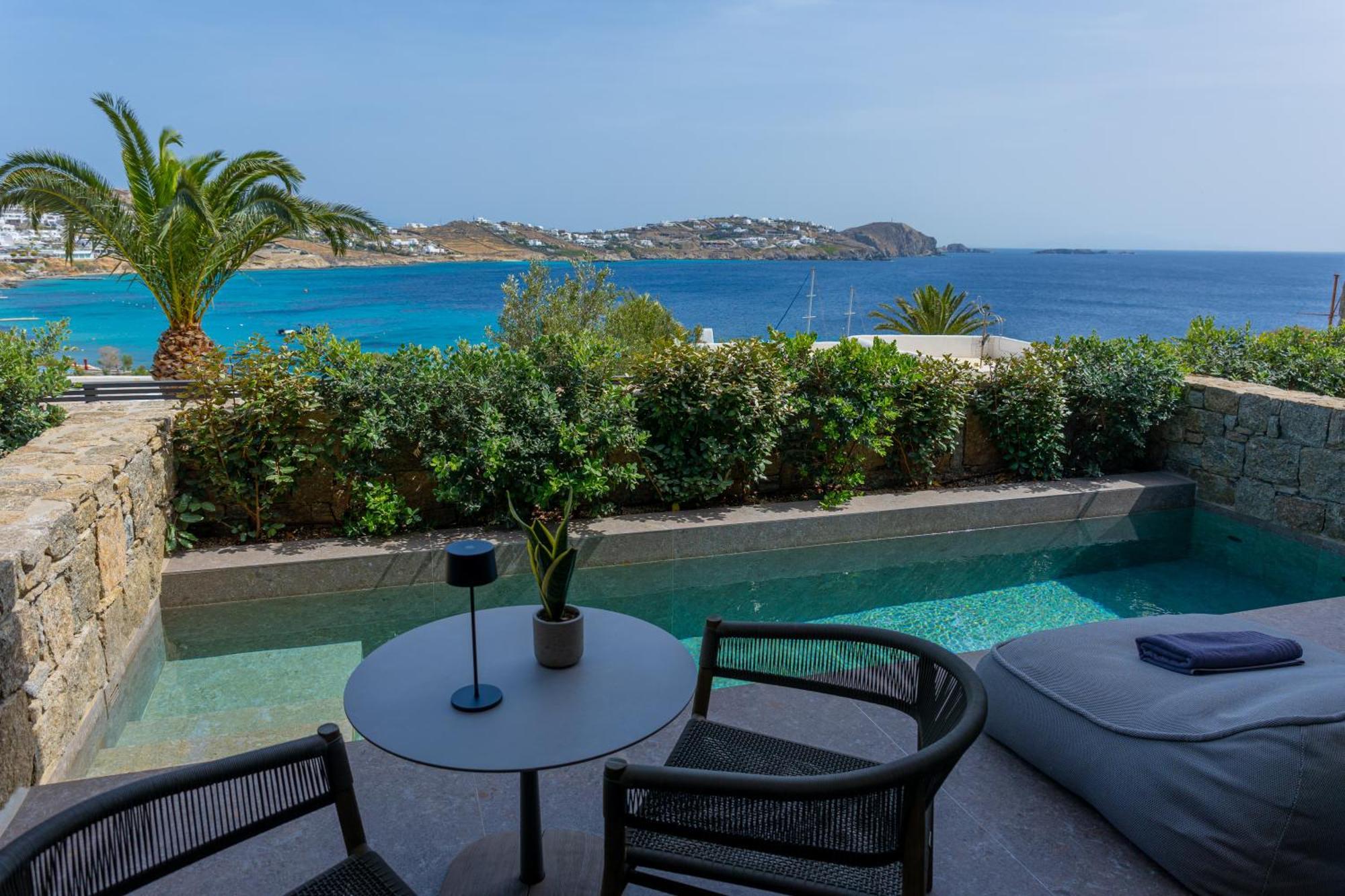 Noima Boutique Hotel Mykonos Agios Ioannis Diakoftis Eksteriør billede