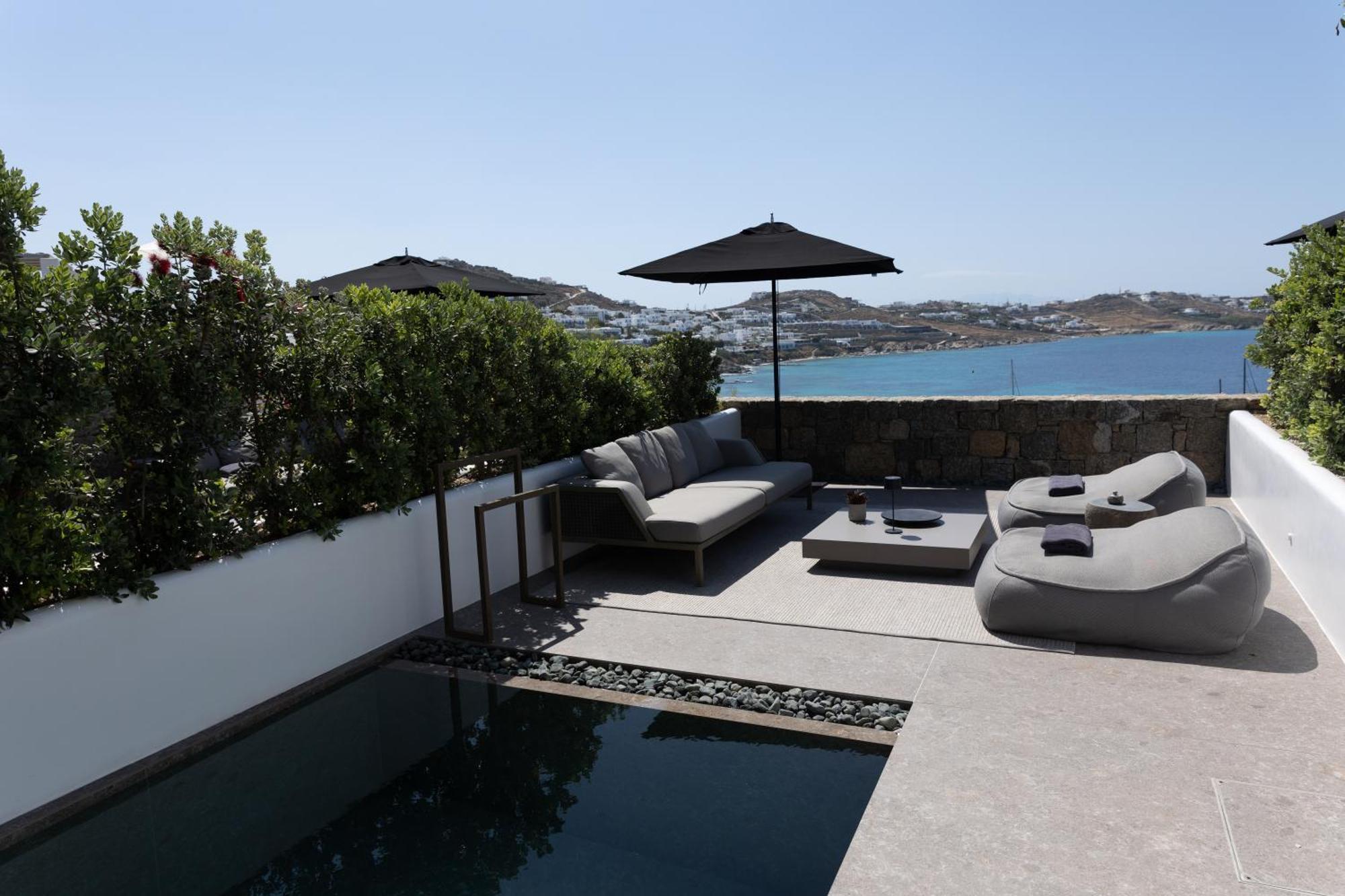 Noima Boutique Hotel Mykonos Agios Ioannis Diakoftis Eksteriør billede