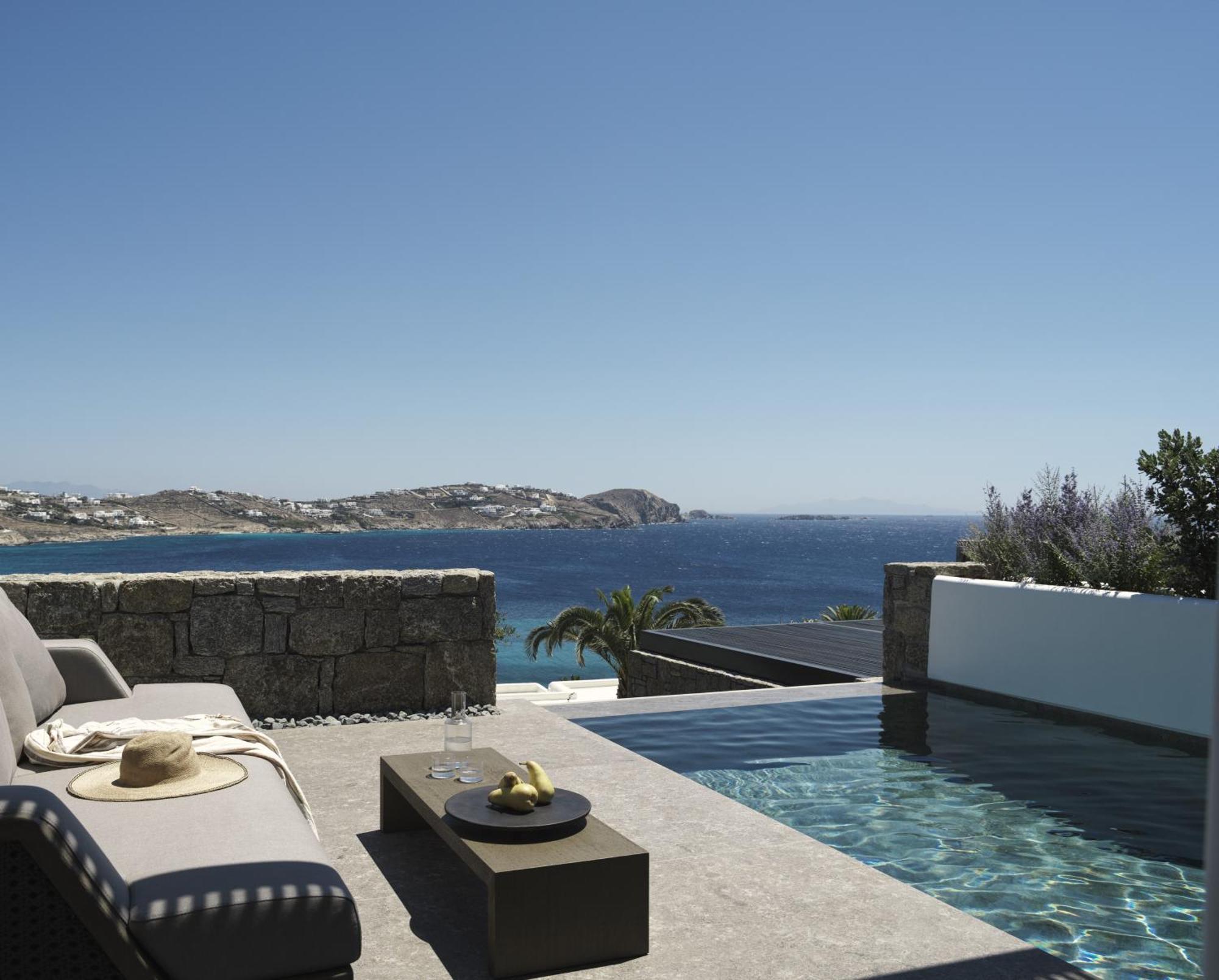 Noima Boutique Hotel Mykonos Agios Ioannis Diakoftis Eksteriør billede